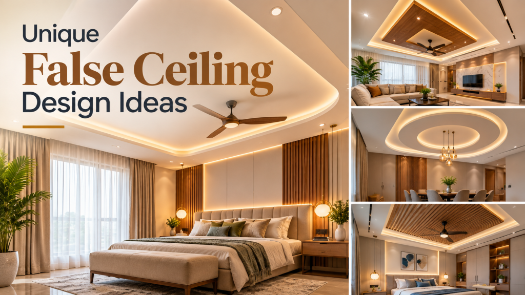 Unique False Ceiling Design Ideas